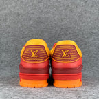 LV Trainer 'Bordeaux Red Orange'