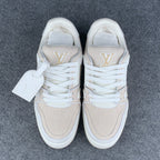 LV Trainer Beige Monogram Denim