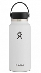 Hydro Flask - 32oz Wide Mouth Flex Cap - White