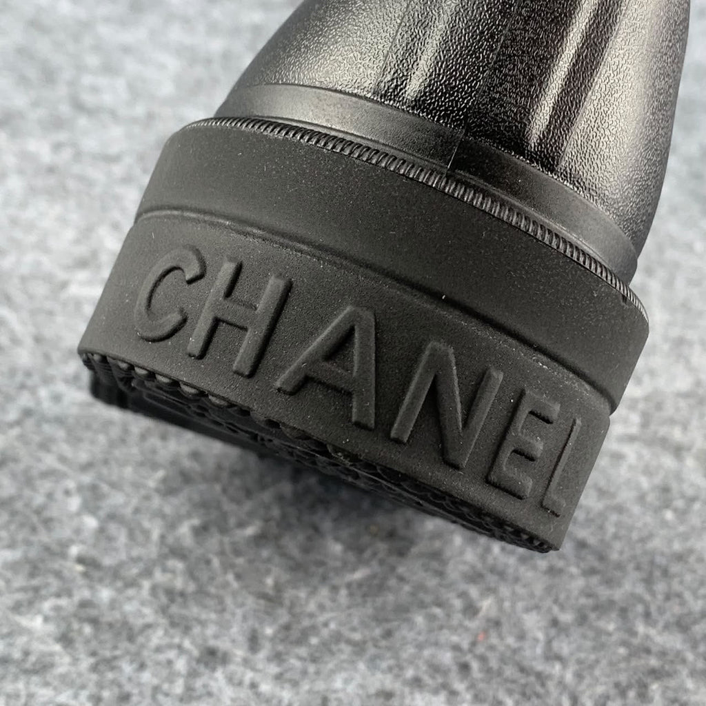 Chanel Rubber Rain Boots