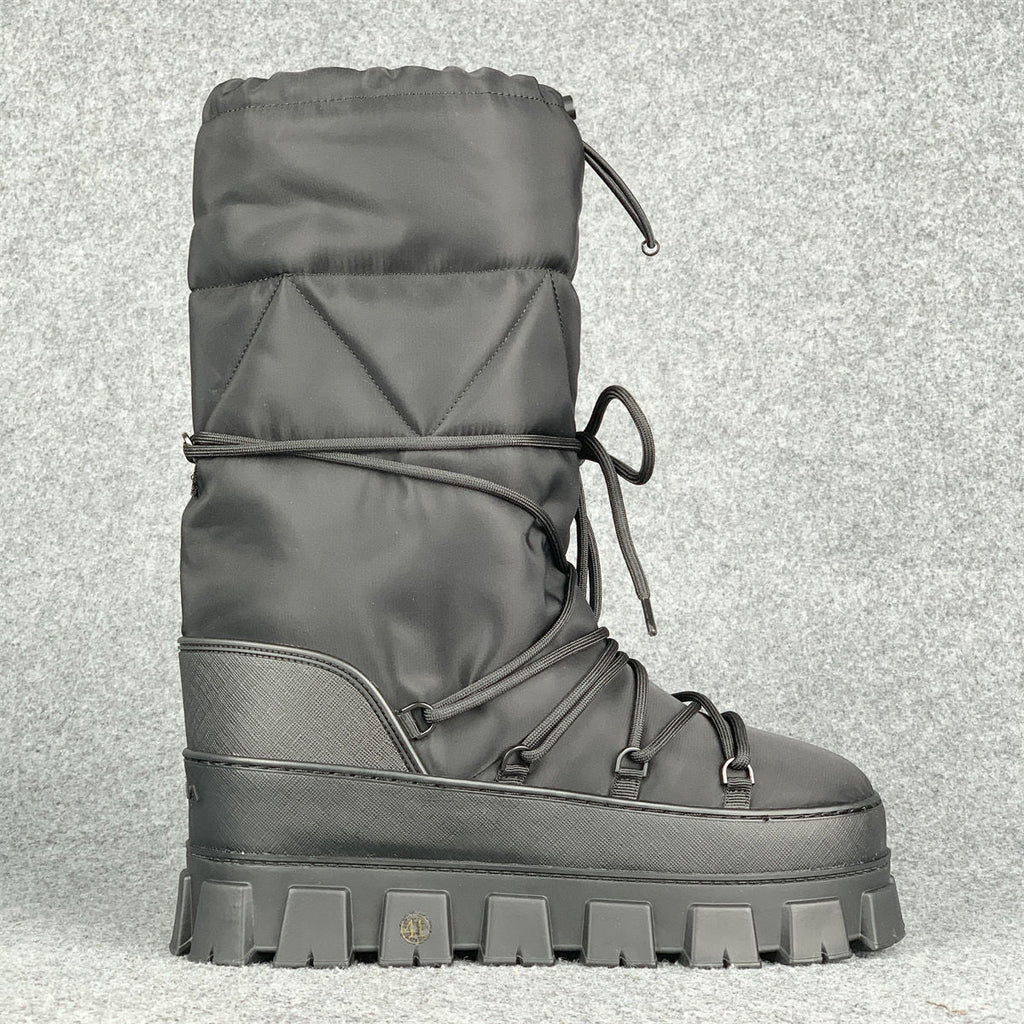 Prada Recycled Nylon Moon Boots