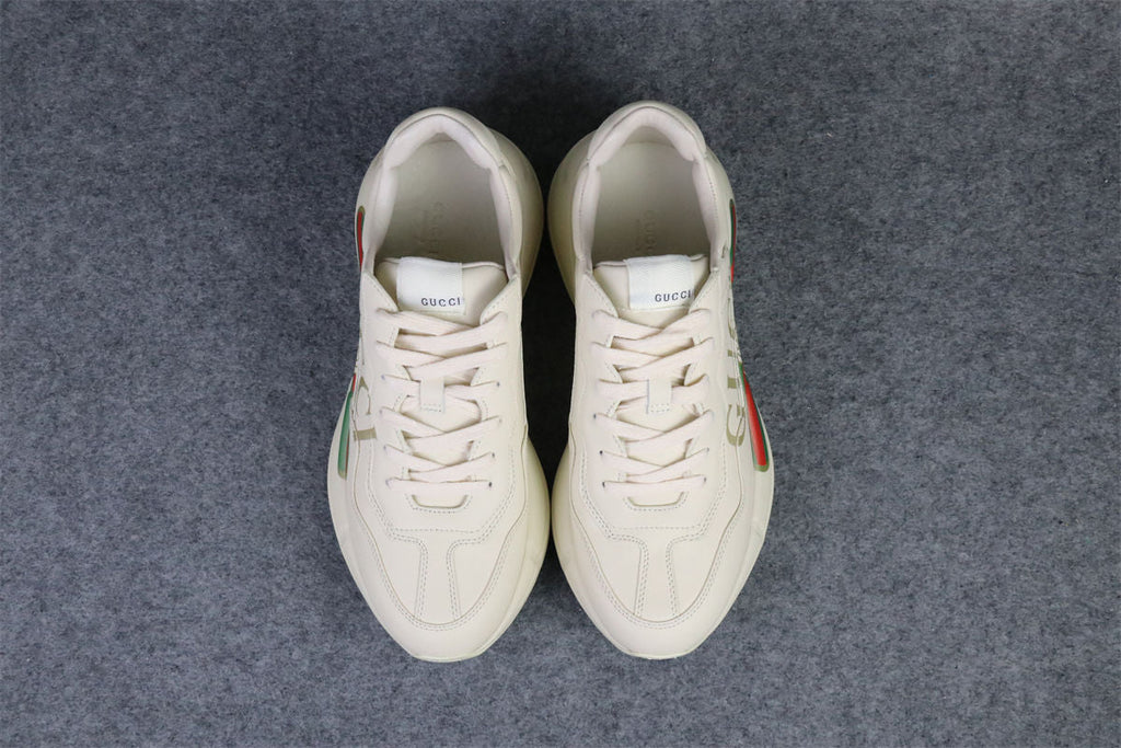 Rhyton Leather Sneaker 'Vintage Logo'