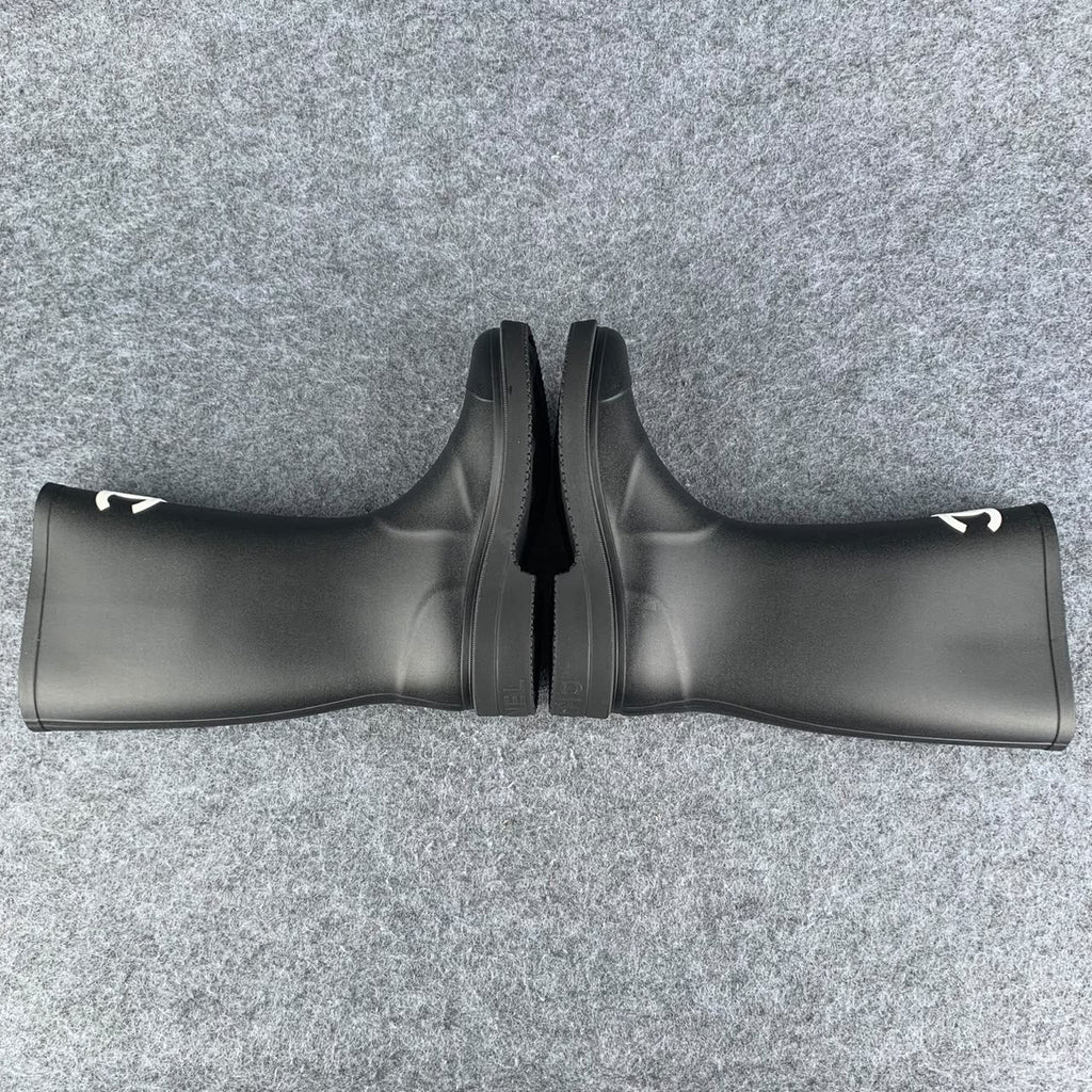 Chanel Rubber Rain Boots
