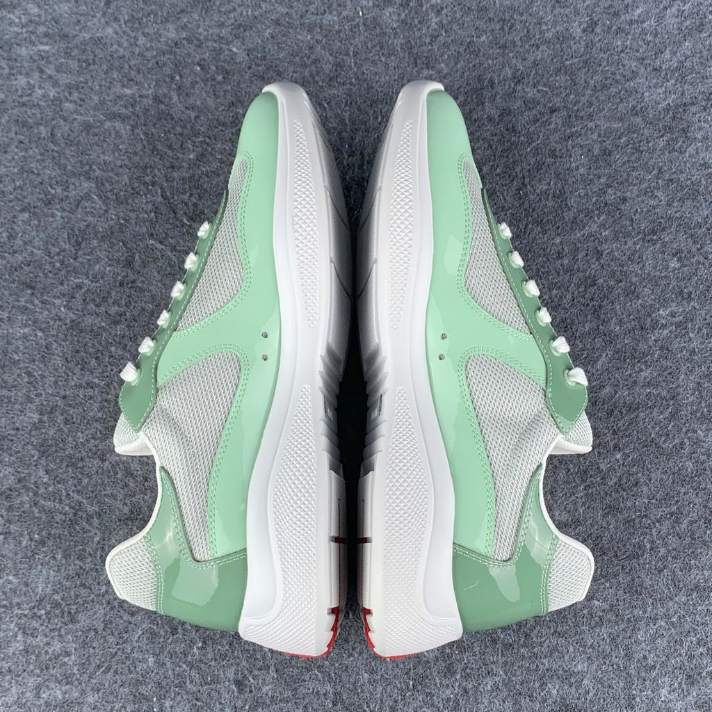 Prada America's Cup Sneakers 'Green White'