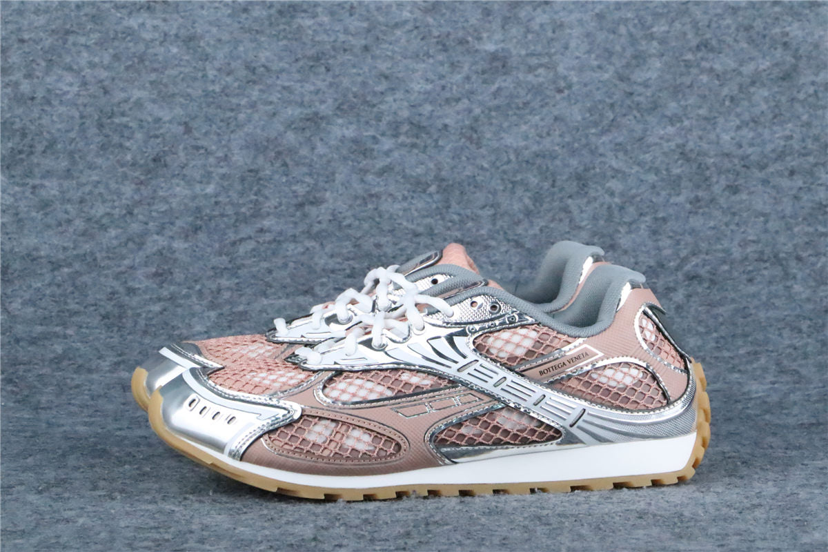 Bottega Veneta Orbit Sneakers 'White/Terrapink'