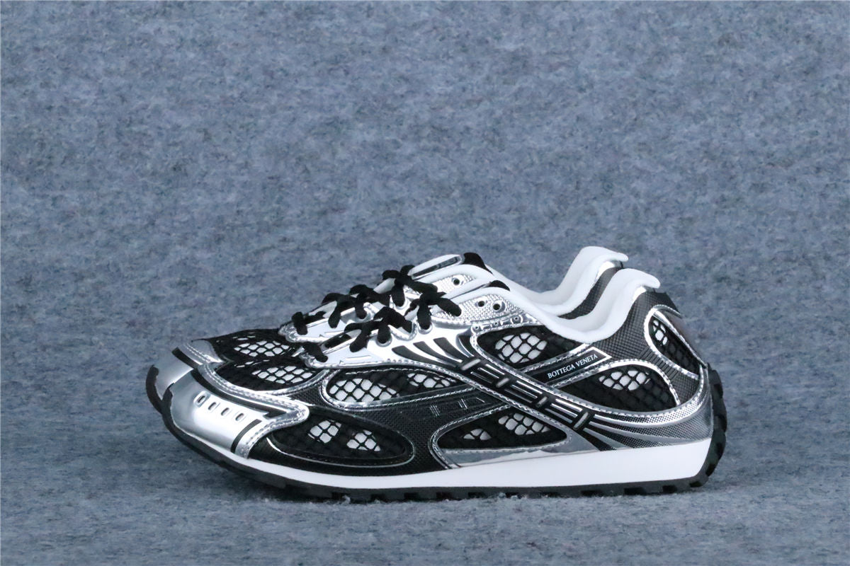 Bottega Veneta Orbit Sneaker 'Black Silver'