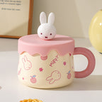 Miffy Sweet Melt Ceramic Mug with 3D Lid
